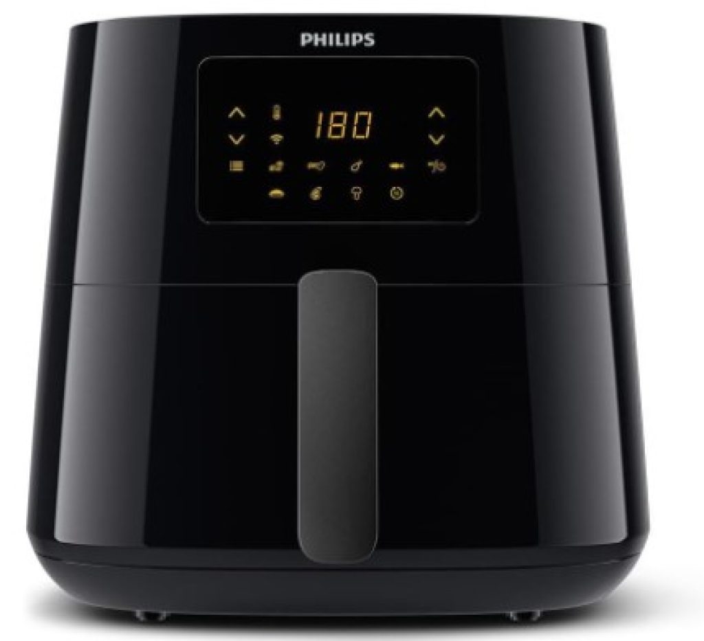 Philips Essential Conectada Airfryer XL, 6.2L, Freidora sin Aceite, Wi-Fi,13 Funciones, Táctil, HomeID App, (HD9280/90)