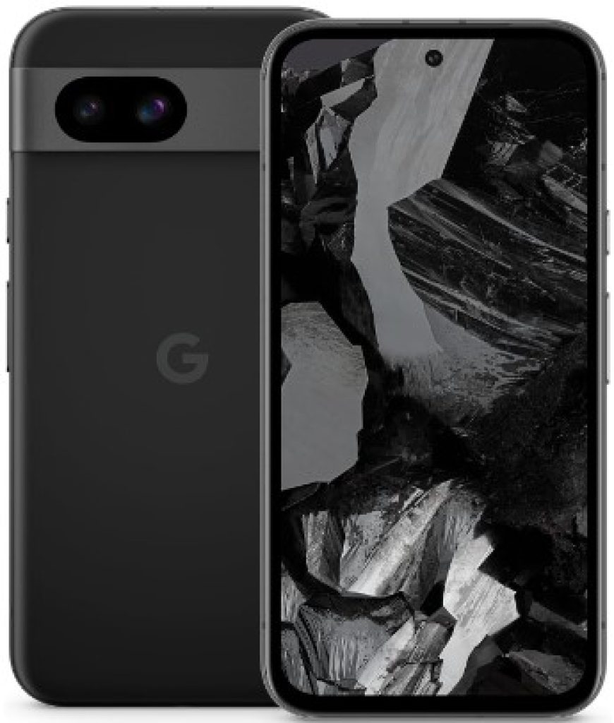 Google Pixel 8a - Smartphone Android Libre con Cámara Pixel Avanzada, batería de 24 Horas de duración y potentes Funciones de Seguridad - Obsidiana, 128GB
