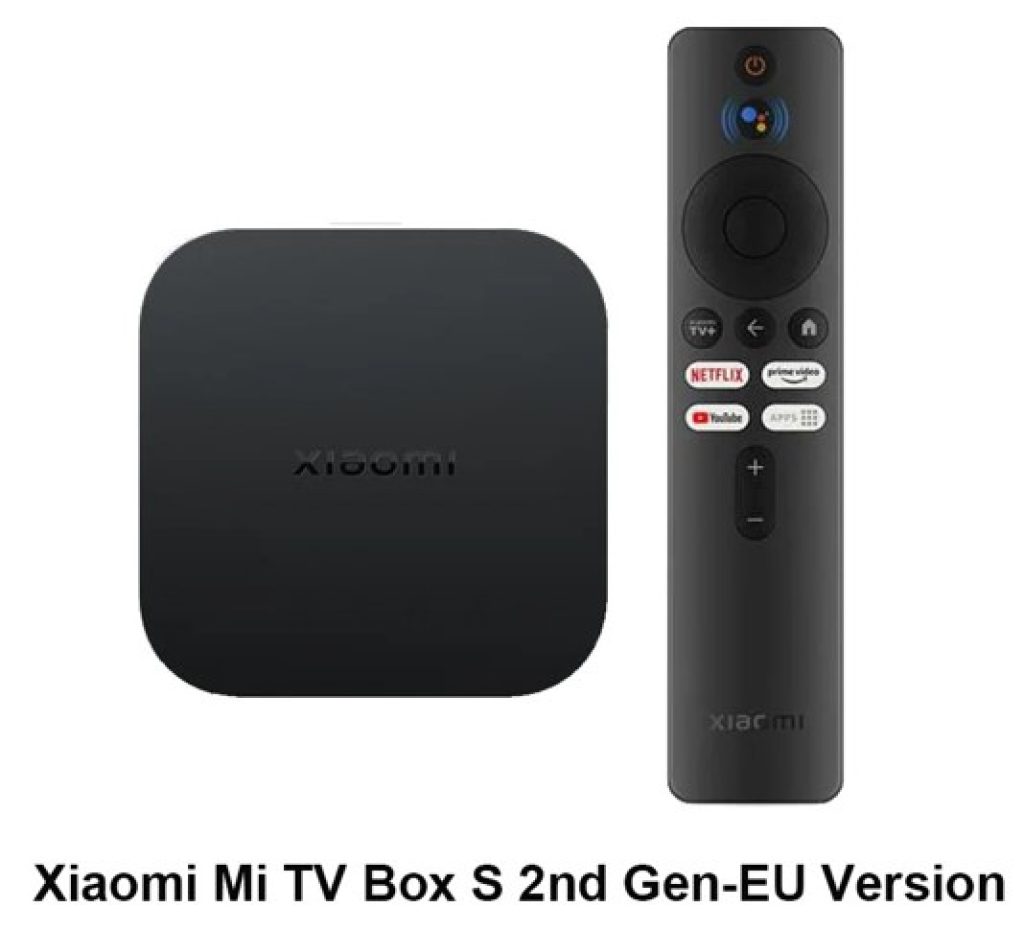 Mi TV Box S de 2nd gen - Dispositivo de TV inteligente, 4K Ultra HD, Google TV, Dolby Vision, HDR10 +, Asistente de Google, BT5.2