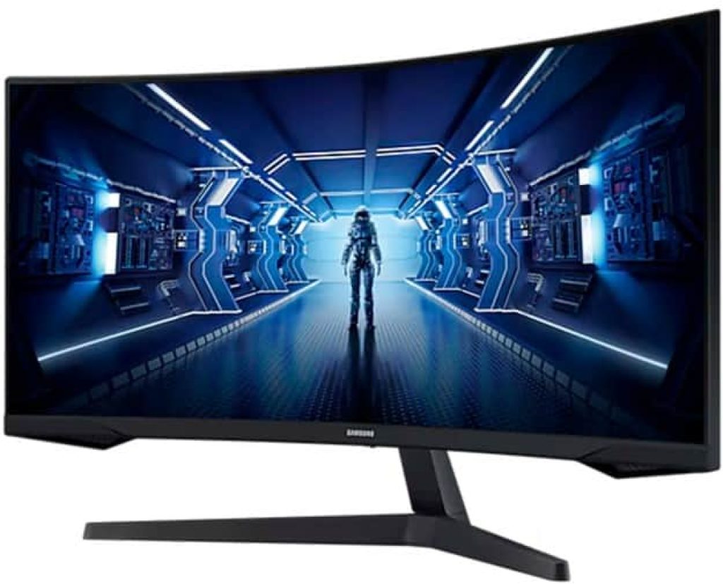 Samsung Odyssey G5 Monitor Gaming Curvo de 34" Ultra WQHD, 165Hz, 1ms, AMD FreeSync Premium, HDR