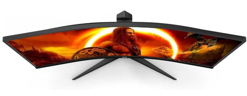 AOC Gaming CU34G2XP, Monitor curvo WQHD de 34 pulgadas, VA, 180 Hz, 1 ms GtG, HDR400, modo Juego, altavoces, Ajustable