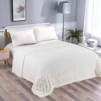 Mantas Polar Invierno de Sherpa Multiuso con Microfibra Extra Suave y Borreguitos, Manta de Franela Reversible, 3 medidas