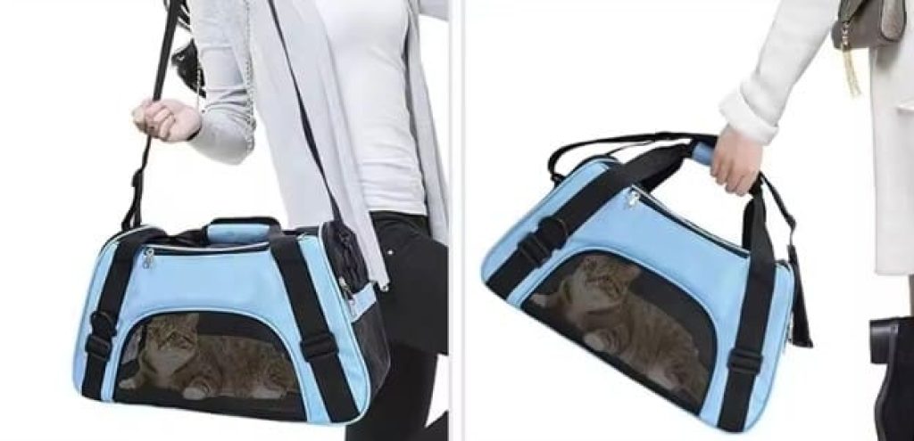 Porta Mascotas Suave Para Gatos Y Perros, Portátil, Plegable, Tamaño Universal