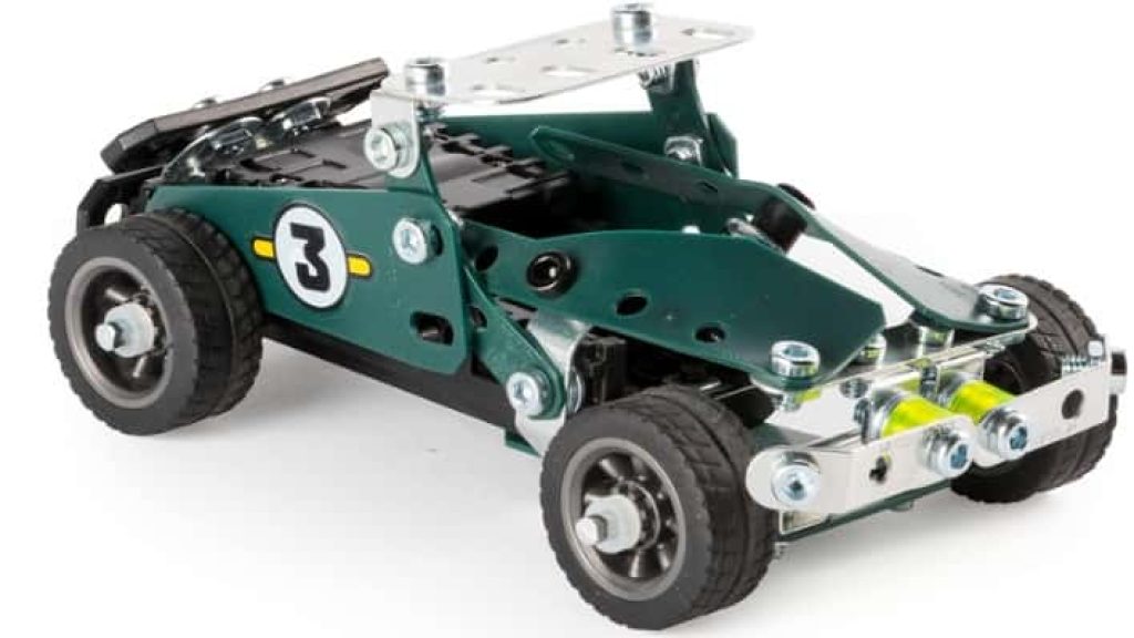 MECCANO - 5 Modelos CABRIOLET RETROFRICCIÓN - Juego Construccion 174 Piezas, Kit de construccion para niños