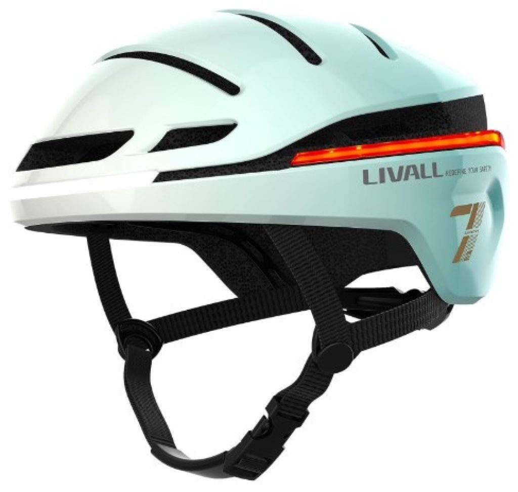 LIVALL EVO21 - Casco de Ciclismo Inteligente con iluminación Inteligente, Visibilidad de 360 Grados, detección de caídas y Alerta SOS