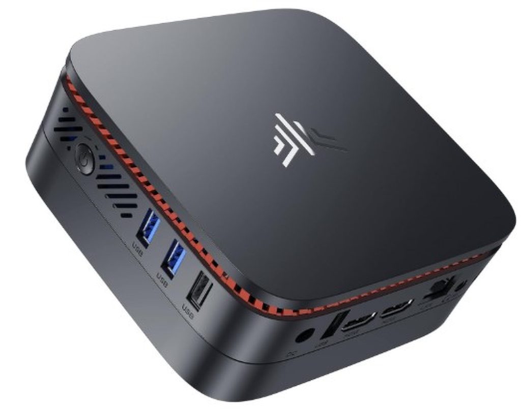 NiPoGi Mini PC Intel Alder Lake N97 16GB DDR4/512GB SSD AK1PLUS Desktop,Ordenadores de Sobremesa
