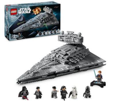 LEGO Star Wars Destructor Estelar Imperial Nave de Juguete de Construcción con Minifiguras de Darth Vader