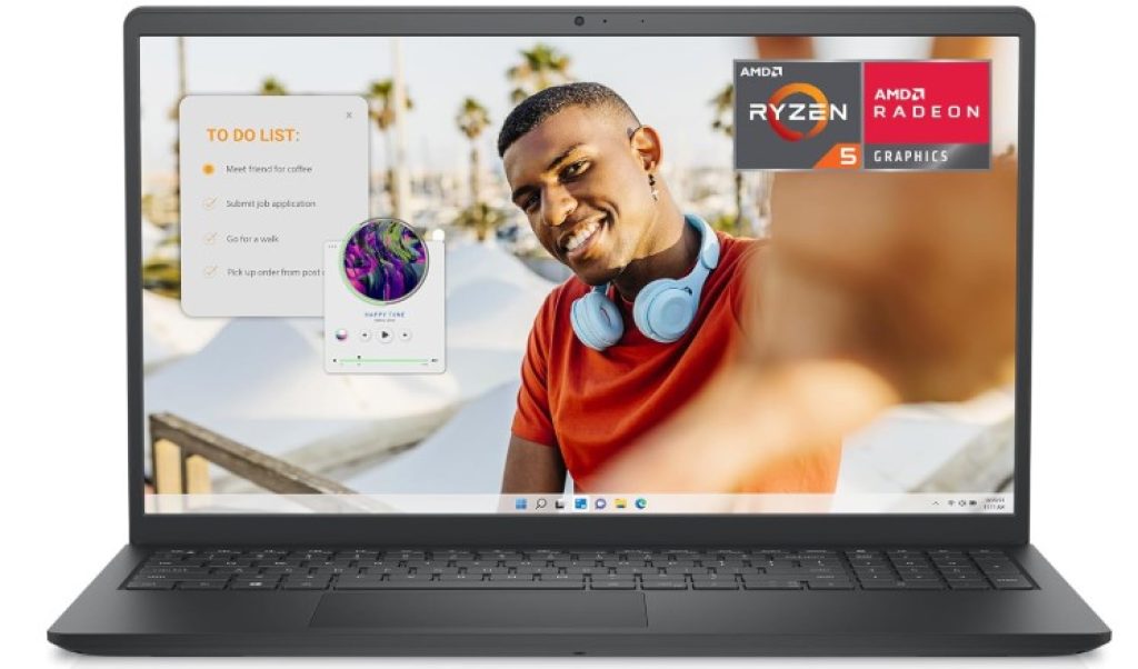 Dell Inspiron 15 3535 Ordenador Portátil de 15.6" FHD (1920 x 1080), AMD Ryzen 5 7520U, AMD Radeon gráfica, 8GB RAM, 512 GB SSD, Windows 11 Home