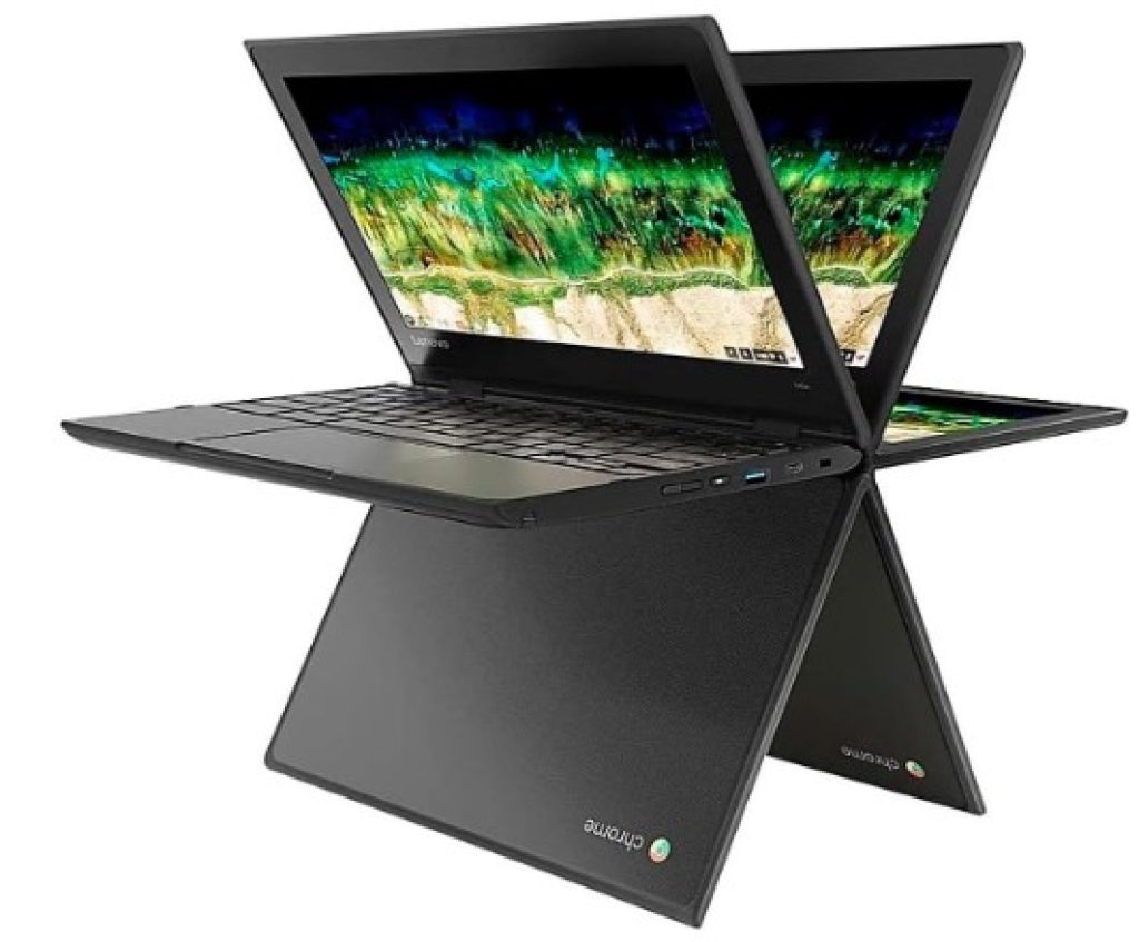 Lenovo Chromebook (2nd Gen) - Ordenador Portátil 11.6" FHD Táctil y Convertible (Intel CELERON N4120, 4GB RAM, Integrated Intel UHD Graphics 600, Chrome OS)
