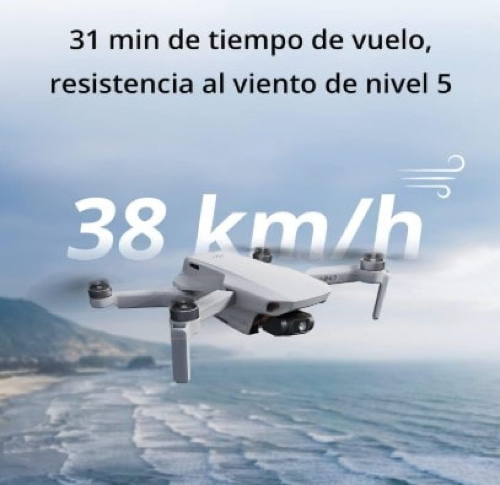 DJI Mini 2 SE, dron con cámara ligero y plegable con vídeo 2.7K, modos inteligentes, transmisión de vídeo a 10 km, 31 minutos de vuelo, menos de 249 g, fácil de usar, fotos callejeras y de viajes, C0