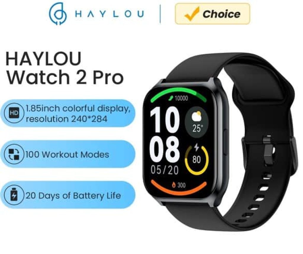 HAYLOU-reloj inteligente 2 Pro para hombre y mujer