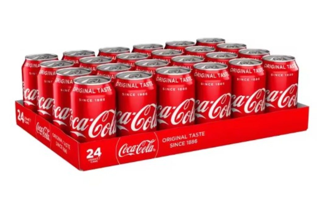 CocaCola 24Latas Sabor Original/Zero, 24 Unidades de 33cl/330ml
