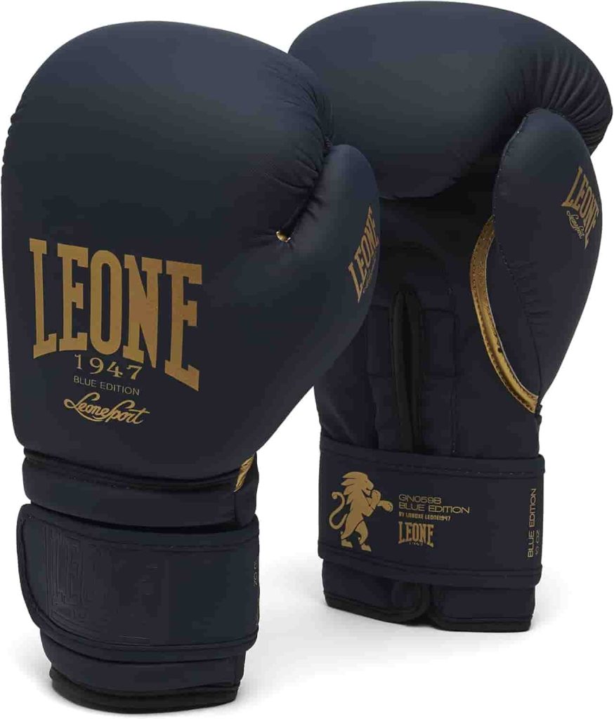 LEONE 1947 Guanti Blue Ed Guantes de Boxeo, Unisex Adulto