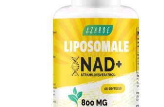 NAD+ liposomal y Trans-Resveratrol 800mg cápsulas blandas, alternativa al NMN más eficiente que el NMN, alta absorción, suplemento real de NAD+ para la reparación celular (60 unidad (Paquete de 1))