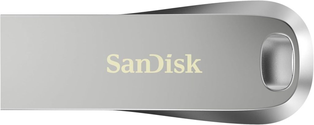 SanDisk 128GB Ultra Luxe Memoria flash, USB 3.2, con velocidades de transferencia hasta 400MB/s