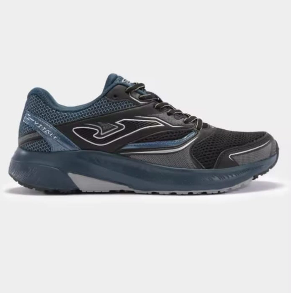 Zapatilla Running Hombre Joma Vitaly 2401 Negro Petróleo Confortable