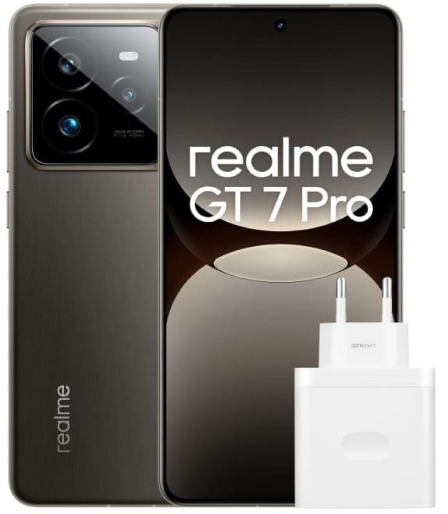 realme Smartphone GT 7 Pro 5G Teléfono Móvil 12+256GB, Exclusivo de Amazon