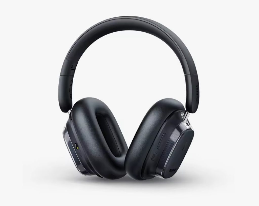 Baseus Auriculares Inalámbricos Bowie 10 Cancelación de Ruido, Latencia Ultra Baja de 0.06s, 120Hrs de Escucha, Cable Retráctil, Compatibles con Juegos