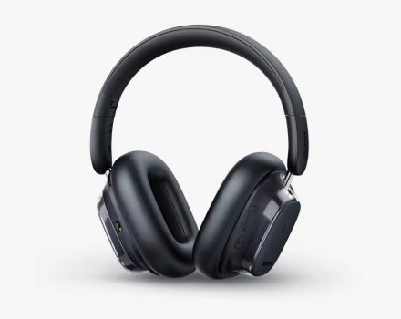 Baseus Auriculares Inalámbricos Bowie 10 Cancelación de Ruido, Latencia Ultra Baja de 0.06s, 120Hrs de Escucha, Cable Retráctil, Compatibles con Juegos