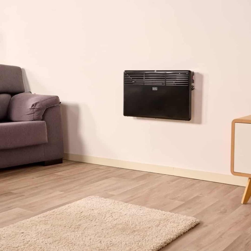 Black+Decker –Convector BXCSH1200E de 1200W apto para baño, termostato y sensor de apagado