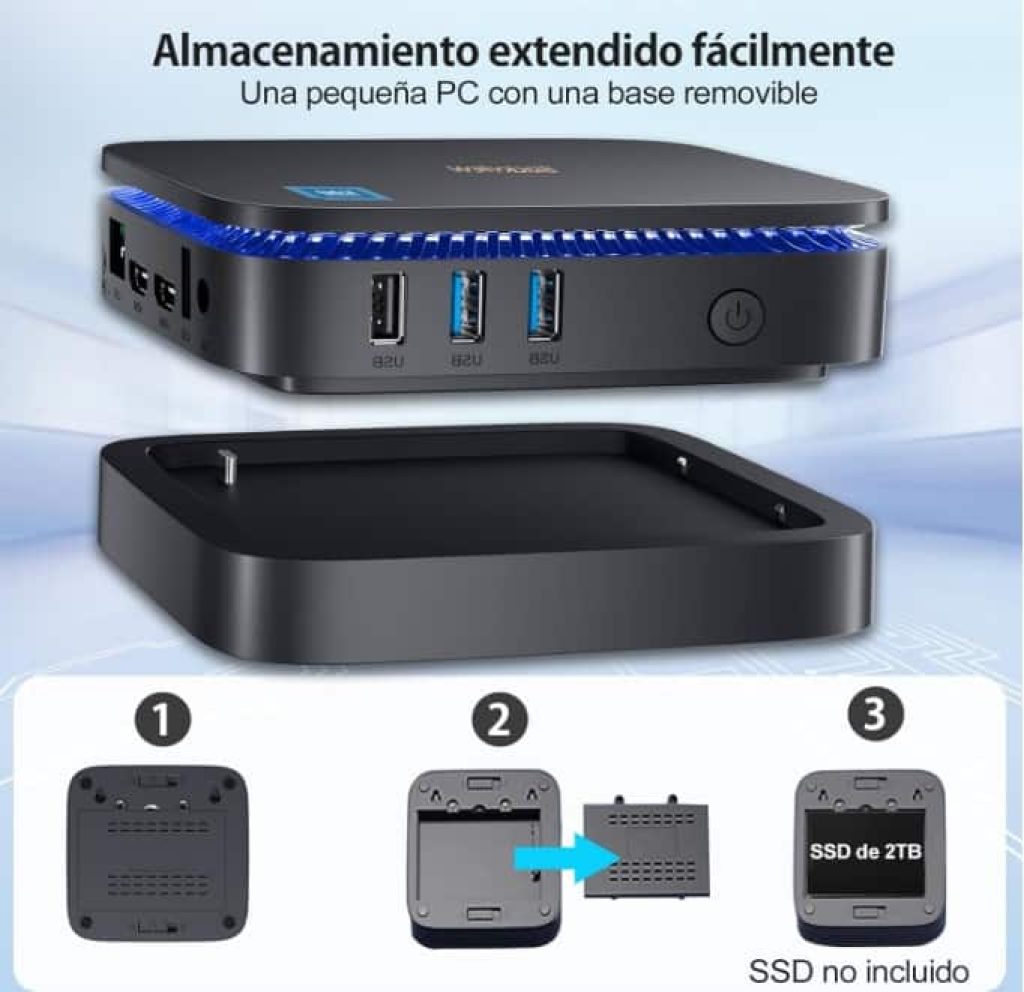 Blackview Mini PC, 2025 Intel Twin Lake N150