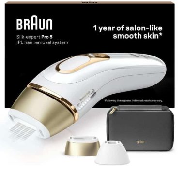 Braun Luz Pulsada Silk-expert Pro 5 PL5140 IPL, Eliminación Del Vello En Casa