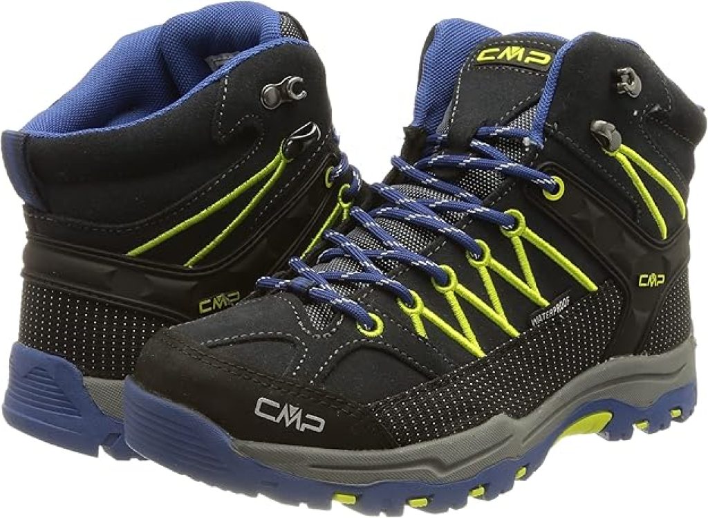 CMP Kids Rigel Mid Trekking Shoes WP, Zapatos Unisex niños