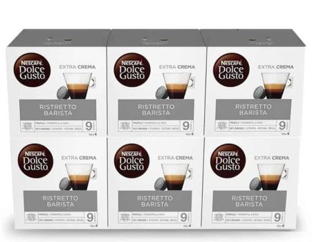 Café Ristretto Barista 6 cajas Dolce Gusto