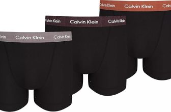 Calvin Klein Pack de 3 Calzoncillos Bóxer para Hombre Algodón Elástico