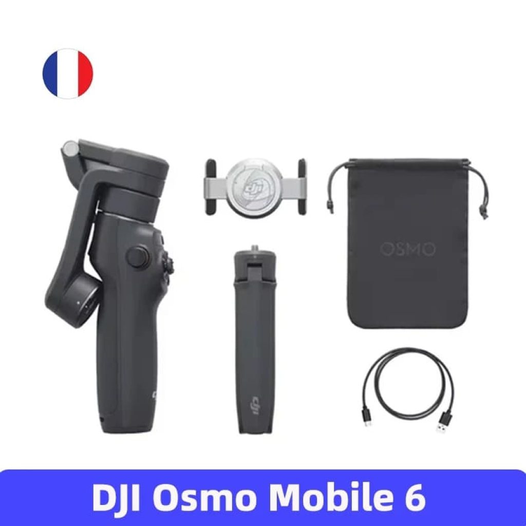 DJI-cardán de mano Osmo Mobile 6 OM 6, estabilizador de 3 ejes, ActiveTrack 5,0, varilla de extensión integrada, Original