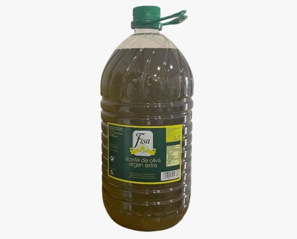 FISA Aceite de Oliva Virgen Extra 5 Litros categoría superior Fuenteoliva de la Vega del Guadalquivir COSECHA 2024/2025