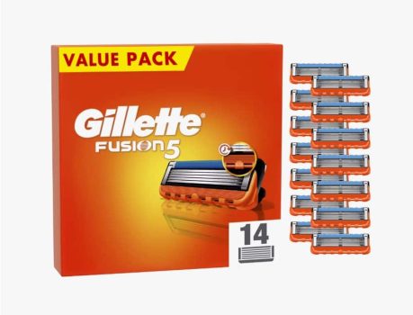 Gillette Fusion5 para maquinillas de afeitar de hombre,14 cuchillas de recambio