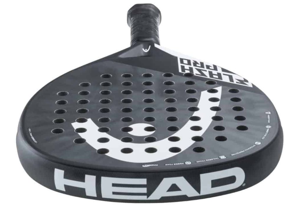 HEAD Flash Pro 2023, Pala De Pádel Unisex Adulto, Black/white