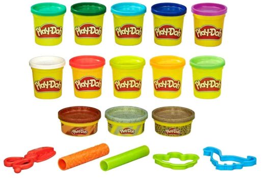 Hasbro Play-Doh Playset creativo dinosaurio con 13 tarros y 5 accesorios, exclusivo de Amazon, Exclusivo en Amazon