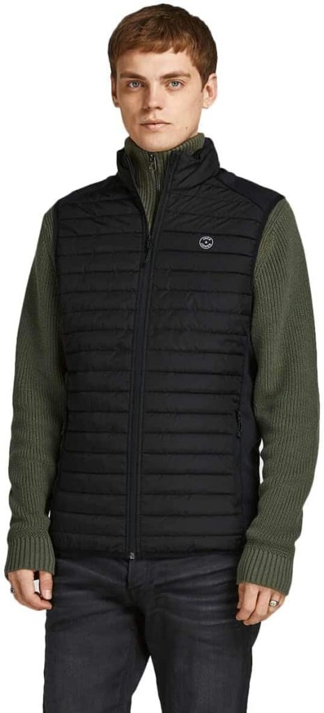 JACK & JONES Puffer Gilet, chaleco acolchado hombre