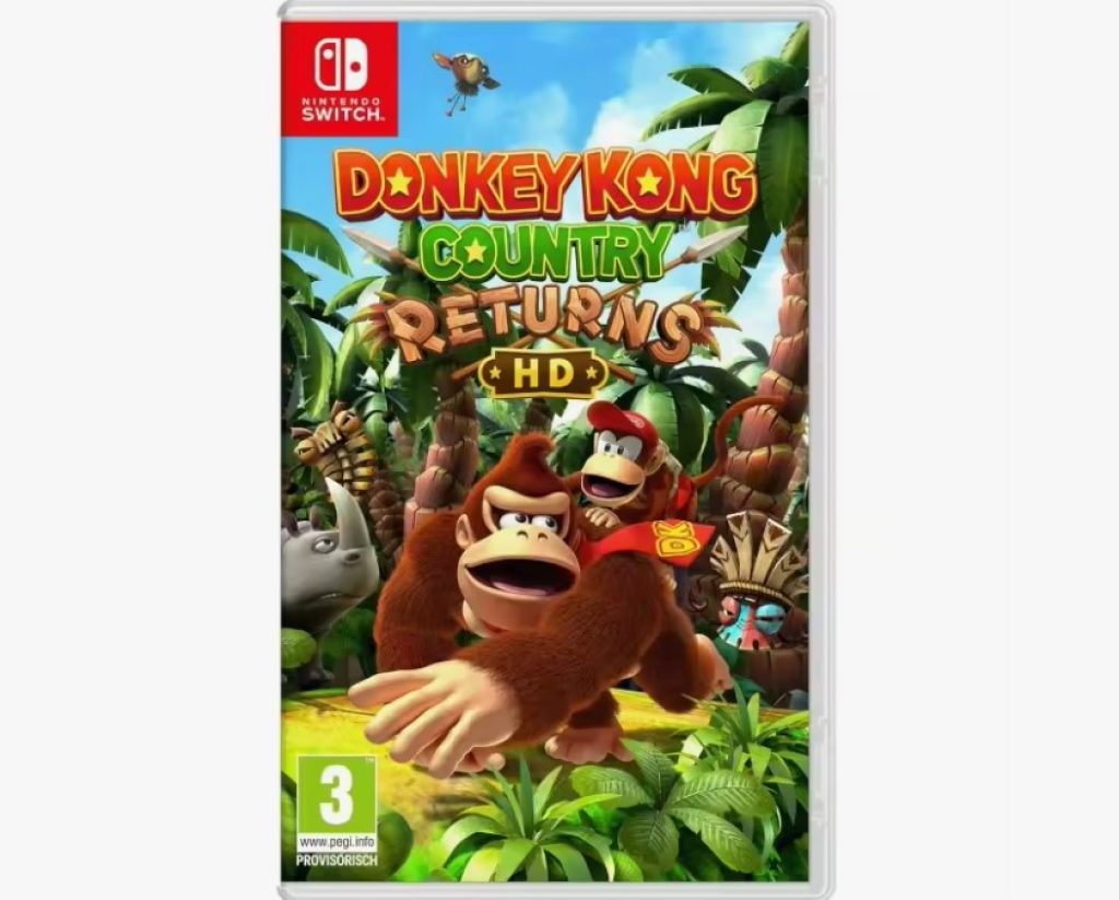 Juego Donkey Kong Country Returns HD para Nintendo Switch - PREVENTA - Entrega a partir de 16/01/2025 PAL EU - Nuevo Original Precintado