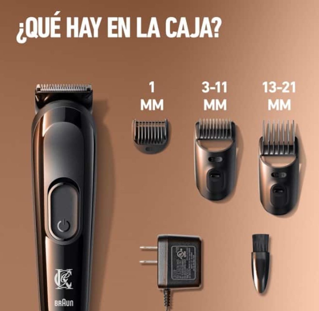King C. Gillette Kit De Recortadora De Barba Inalámbrica Para Hombre
