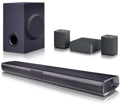 LG SQC4R - Barra de Sonido Inteligente, 220W, 2.1 Canales