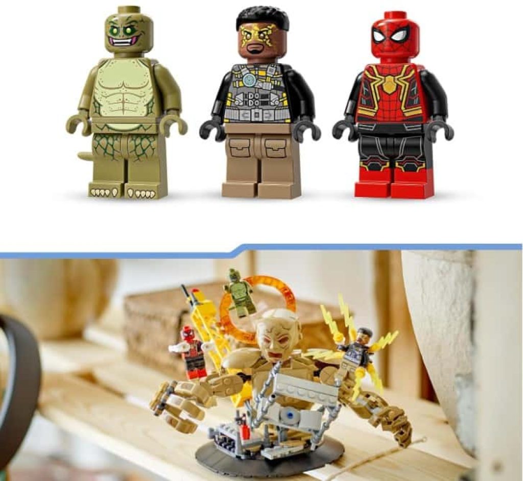 Lego Marvel Spider-Man vs. Sandman: Batalla Final, Juguete de Construcción y de rol con Las Minifiguras de Superhéroes, Regalo para Niños y Niñas y Fans de Spider-Man 76280