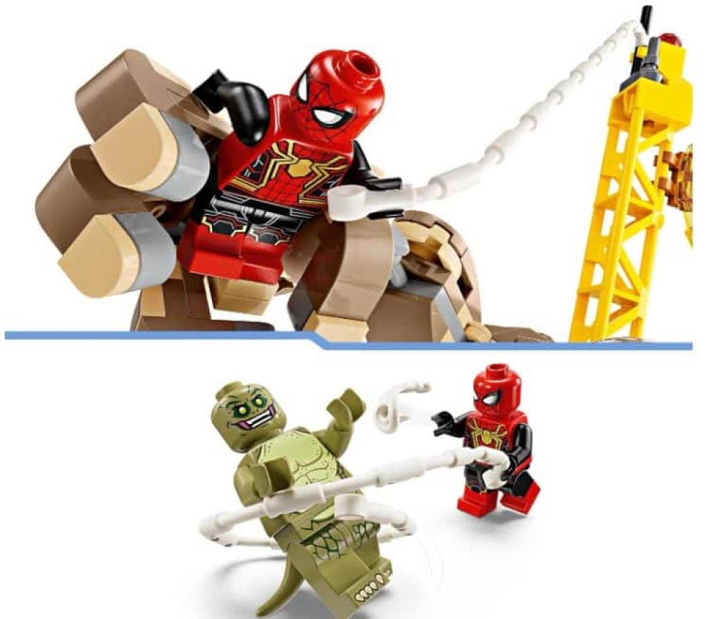 Lego Marvel Spider-Man vs. Sandman: Batalla Final, Juguete de Construcción y de rol con Las Minifiguras de Superhéroes, Regalo para Niños y Niñas y Fans de Spider-Man 76280
