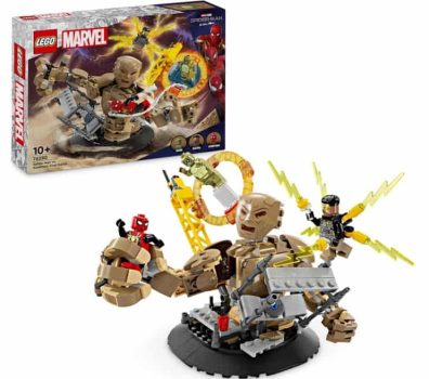 Lego Marvel Spider-Man vs. Sandman: Batalla Final, Juguete de Construcción y de rol con Las Minifiguras de Superhéroes, Regalo para Niños y Niñas y Fans de Spider-Man 76280