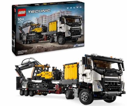 Lego Technic Camión FMX y Excavadora Eléctrica EC230 Volvo Vehículos de Juguete, para Niños y Niñas de 10 Años o Más, Decoración de la Estantería 42175