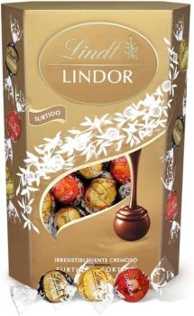 Lindt bombones LINDOR SURTIDO CORNET, 337g