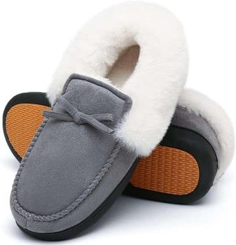 Mishansha Zapatillas Casa Mujer Invierno Calientes Forro Pantuflas Espuma con Memoria Gr.36-43