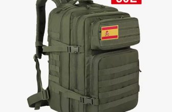 Mochila táctica militar para hombre, morral de viaje de gran capacidad, impermeable, para deportes al aire libre, bolsa multifuncional