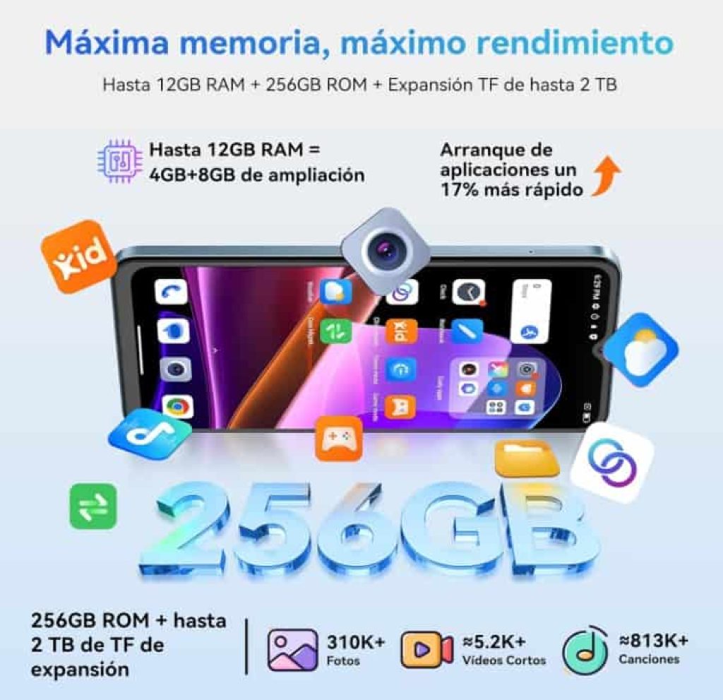 OSCAL Flat 2 12GB+256GB