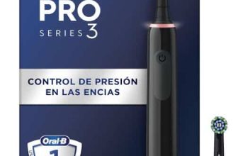 Oral-B Pro 3 3000 Cepillo de Dientes Eléctrico con Mango Recargable y 2 Cabezales
