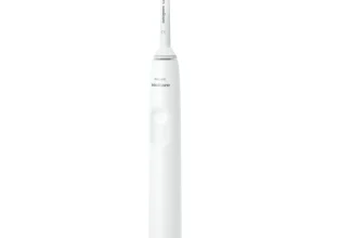 Cepillo eléctrico - Philips Sonicare 2100 HX3651/13, Tecnología sónica, temporizadores intuitivos, Blanco