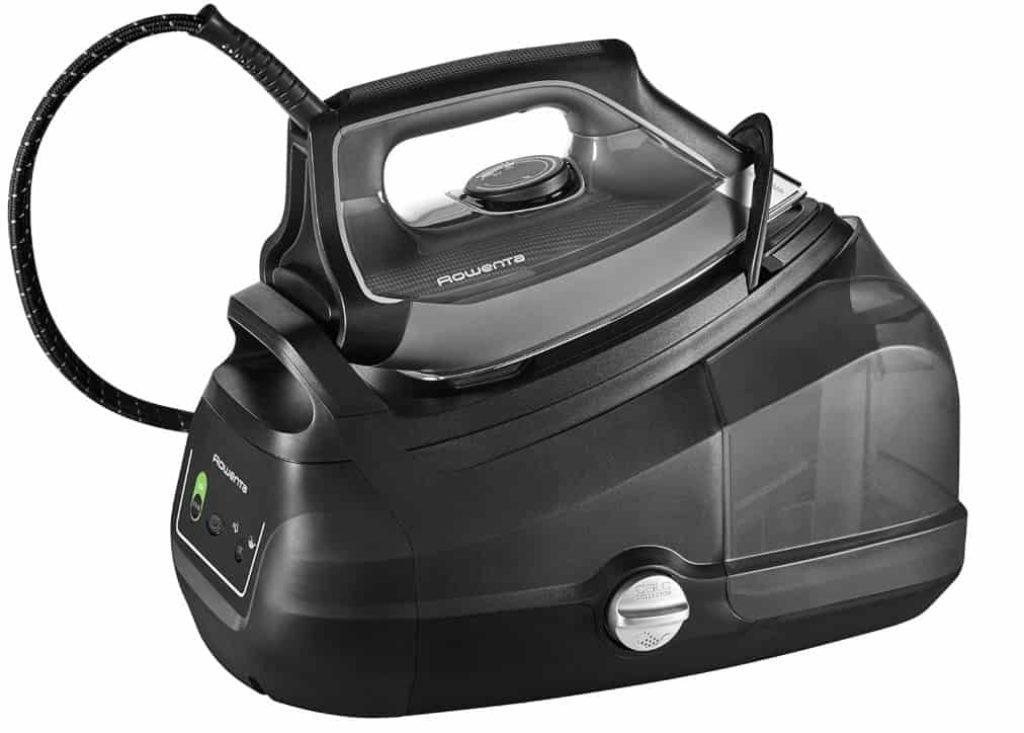 Rowenta DG8622 Perfect Steam Pro - Estación de planchado a vapor, 2400 W, golpe de vapor extra: 430 g/min, capacidad: 1100 ml, color gris