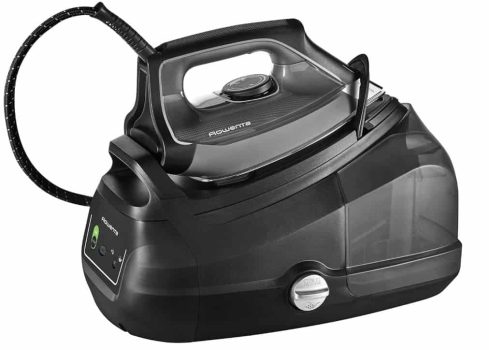 Rowenta DG8622 Perfect Steam Pro - Estación de planchado a vapor, 2400 W, golpe de vapor extra: 430 g/min, capacidad: 1100 ml, color gris